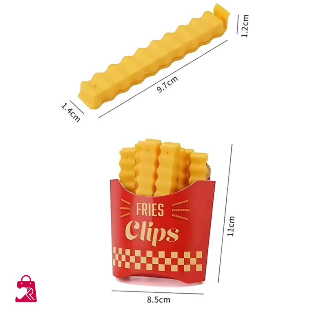 CLIPS EN FORMA DE PAPAS FRITAS