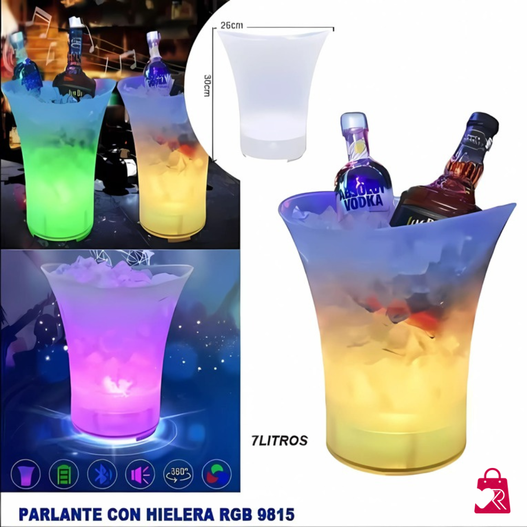 CUBETA DE HIELO CON PARLANTE