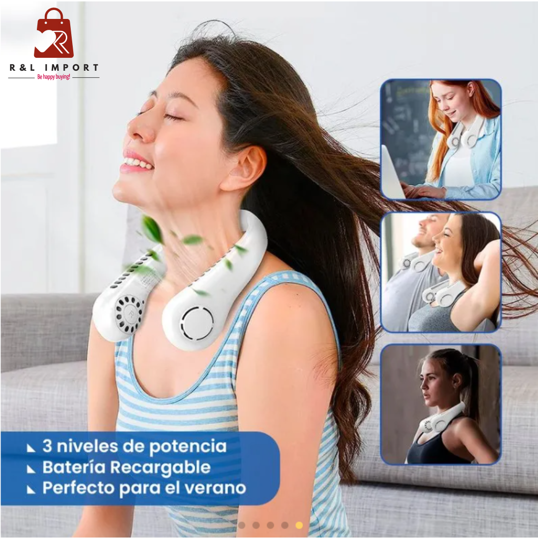 VENTILADOR DE CUELLO PORTÁTIL