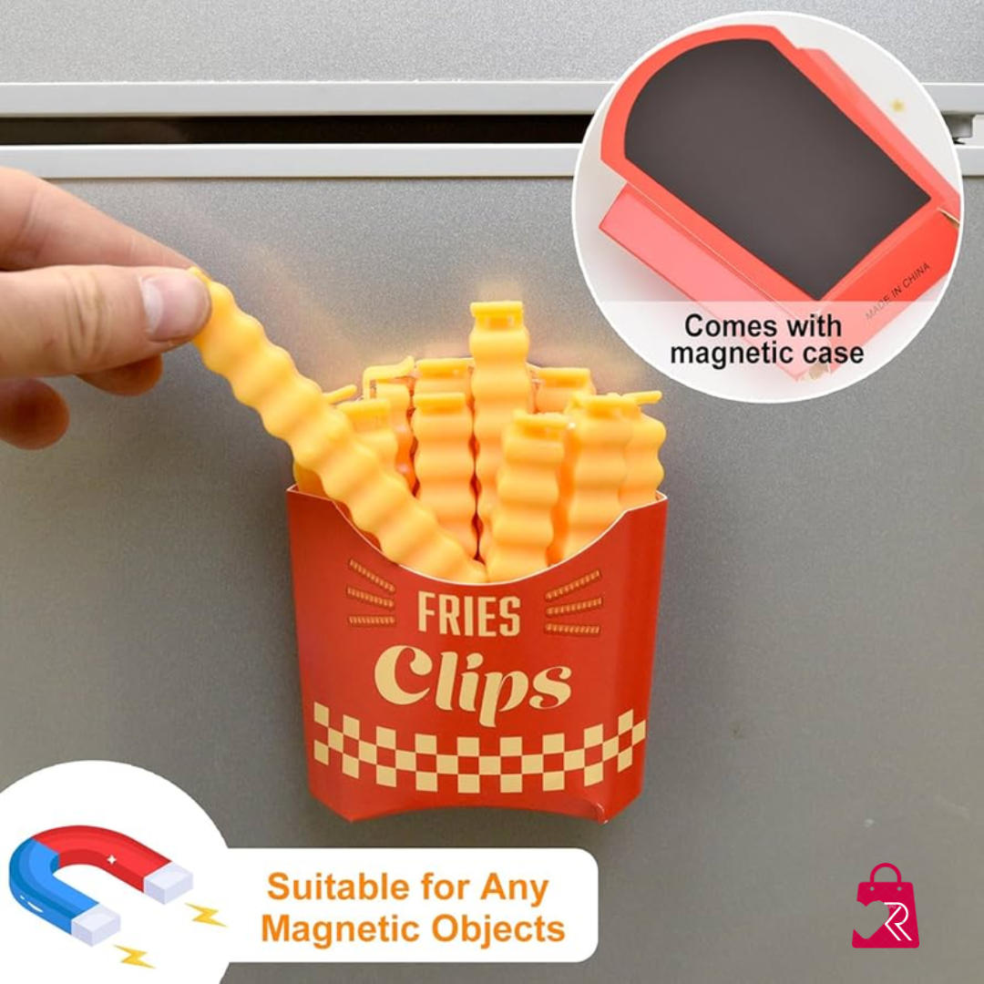 CLIPS EN FORMA DE PAPAS FRITAS